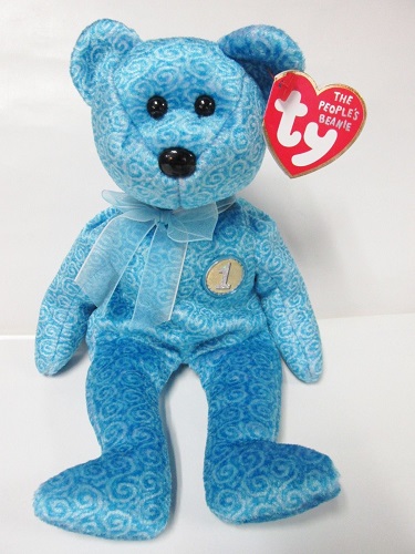 Classy, the People's Beanie Bear - Beanie Baby<br>(Click on picture for full details)<br>